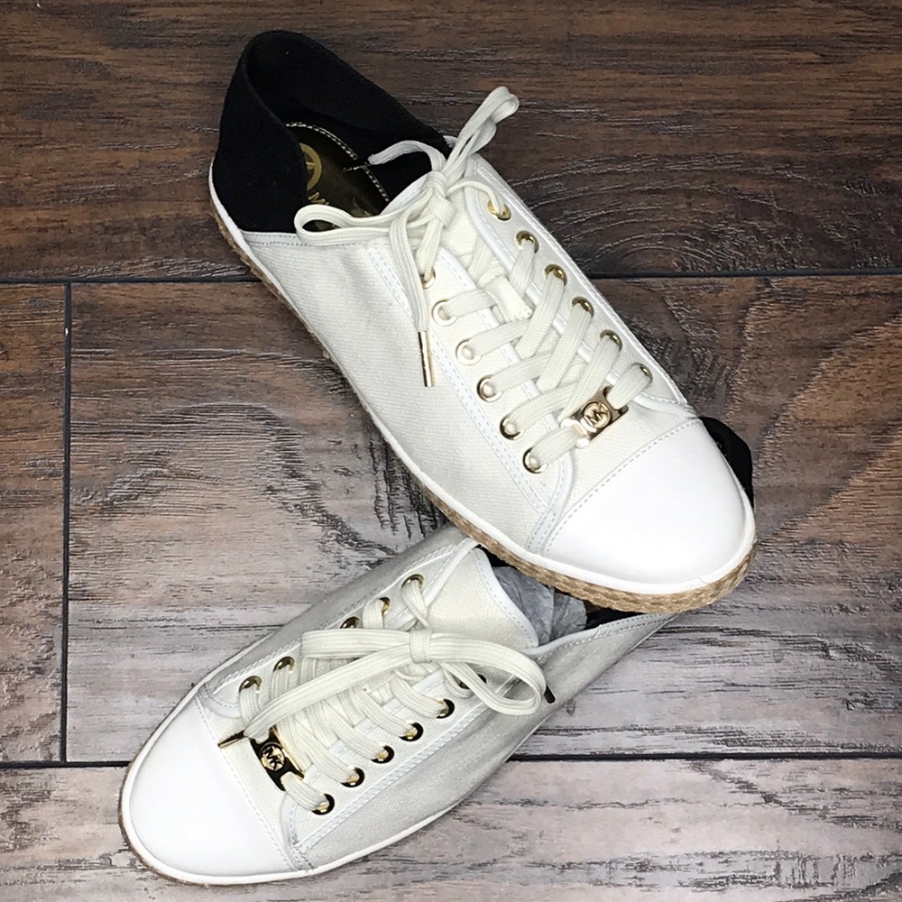 Michael Kors Gold Accent Flats